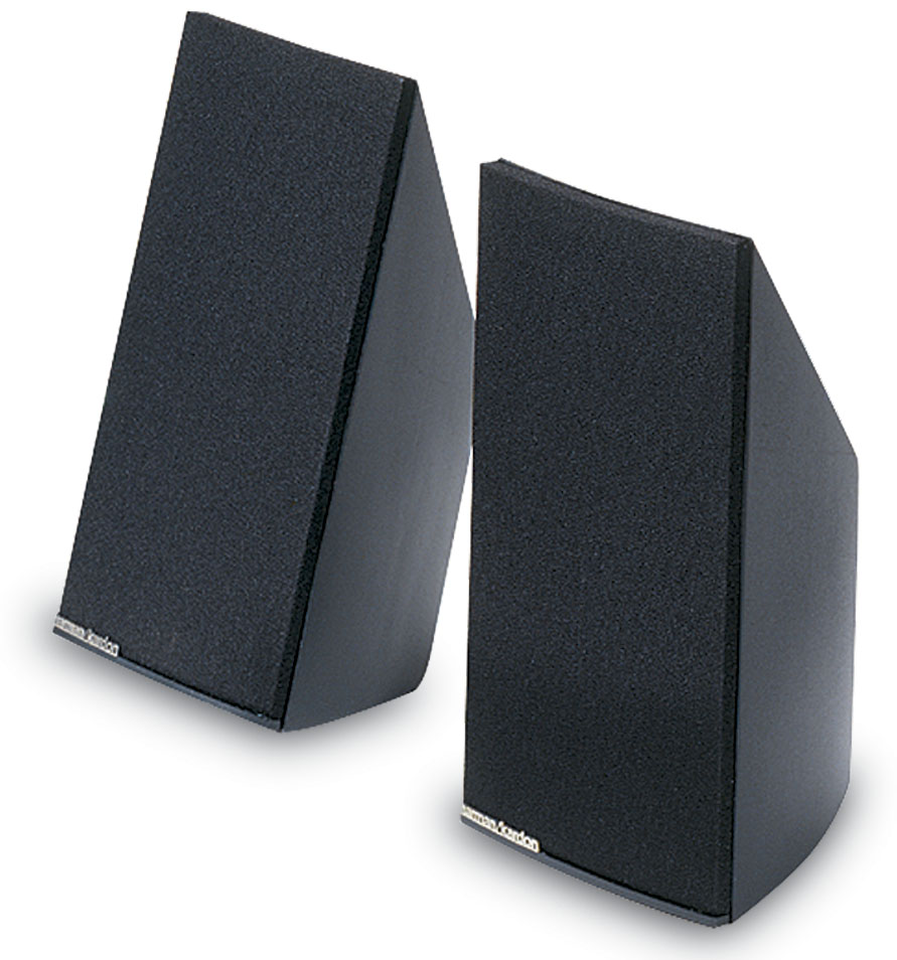 HKS 2 - Black - Compact 2-Way Satellite Speaker - Hero
